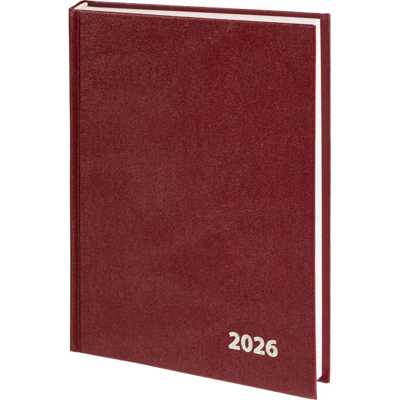 Ежедневник датированный 2026 Выбор есть, А5, 160л, бумвинил бордо 2253570