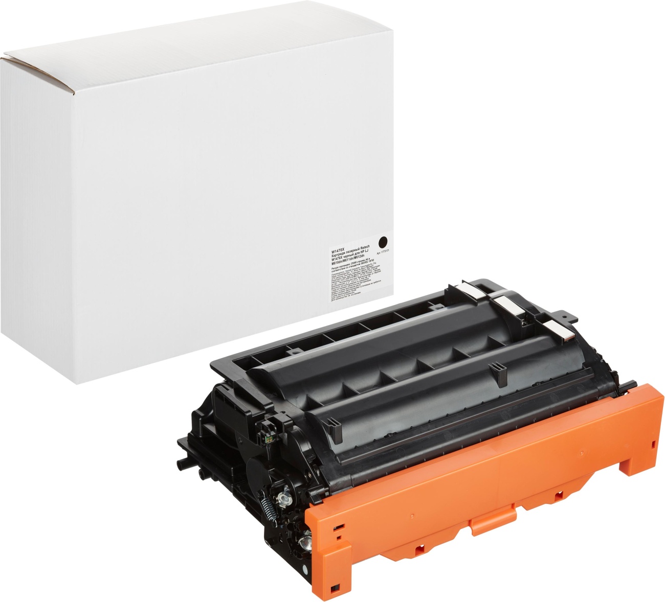 Картридж лазерный Retech W1470X чер. для HP LJ M610dn/M611dn/M612dn 1773131