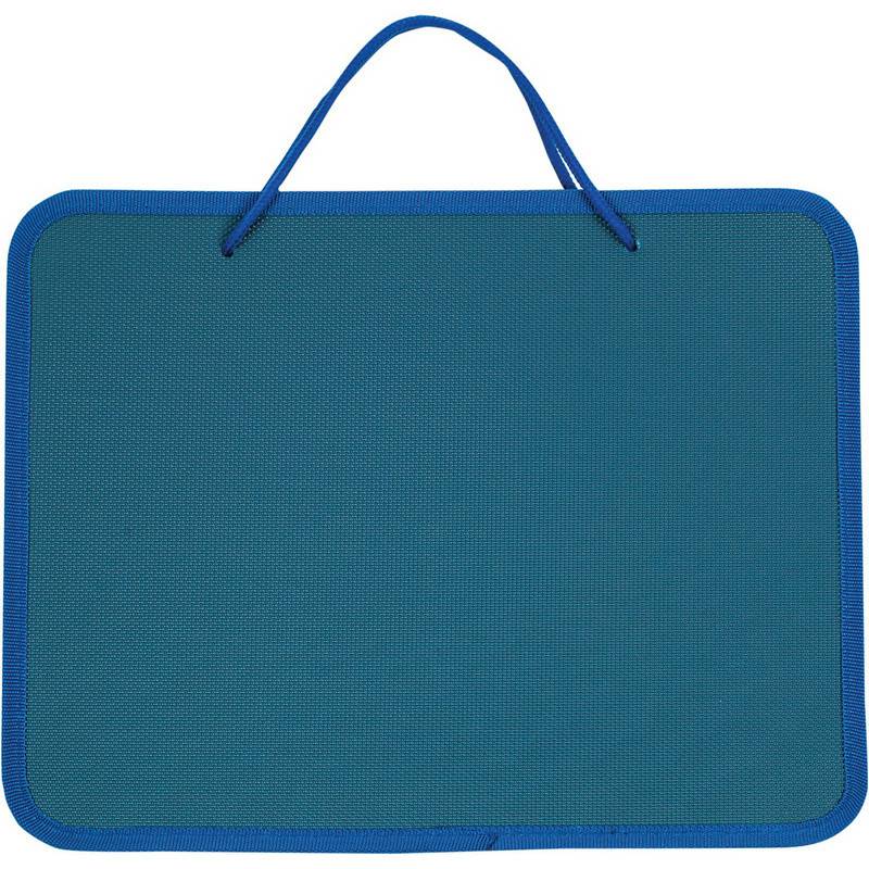 Папка-портфель пластиковая А4 синяя (270x350 мм, 1 отделение) Attache 268867