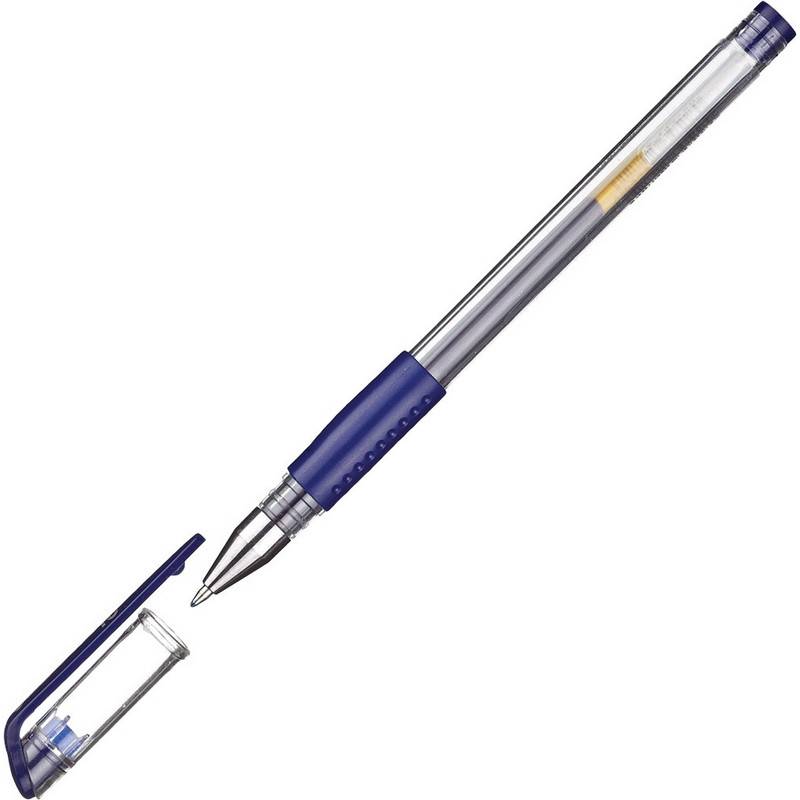 Ручка гелевая Attache Gelios-010 синяя (толщина линии 0.5 мм) 613141
