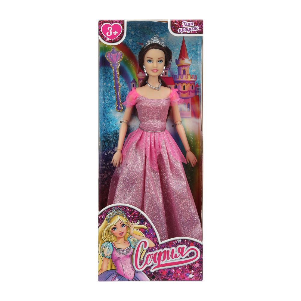 Кукла шарнирная "Принцесса" в бальном платье, 29 см. "София" Карапуз P3-S-JP