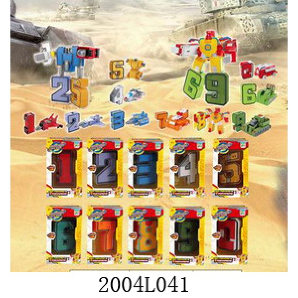 Робот-машина игрушка (в асс) 2004L041
