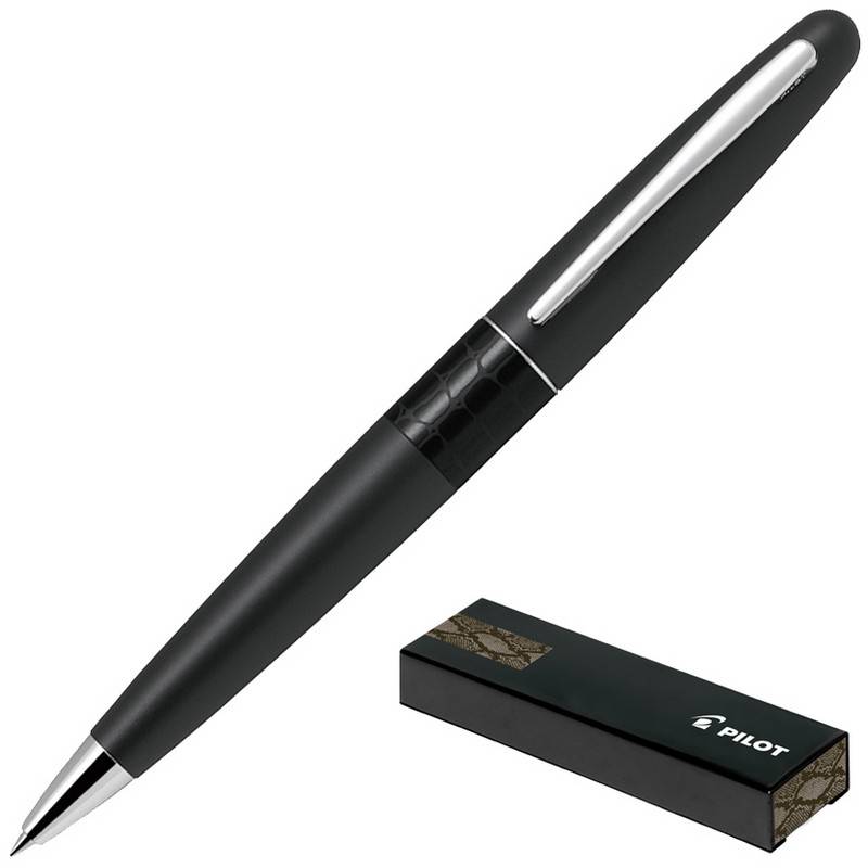 Ручка шариковая Pilot Черный крокодил цвет чернил синий цвет корпуса черный BL-MR-BC 328773