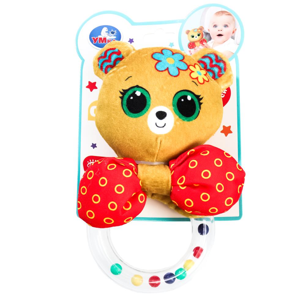 Погремушка на кольце мишка УМка UM-MS-22