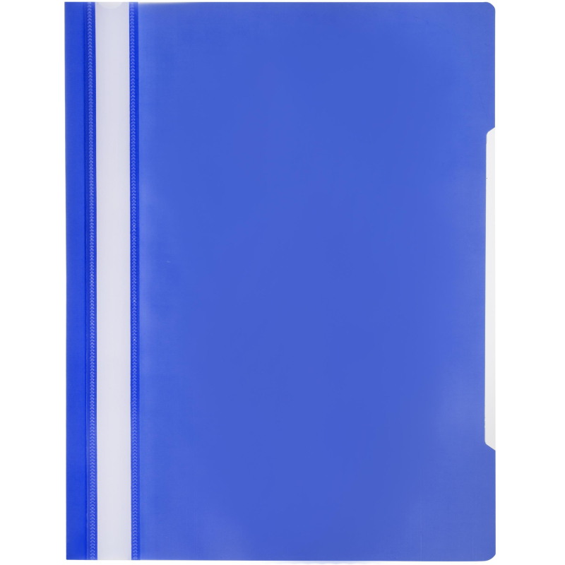 Скоросшиватель пластиковый Attache, А4, Элементари, синий 10шт/уп 1547354