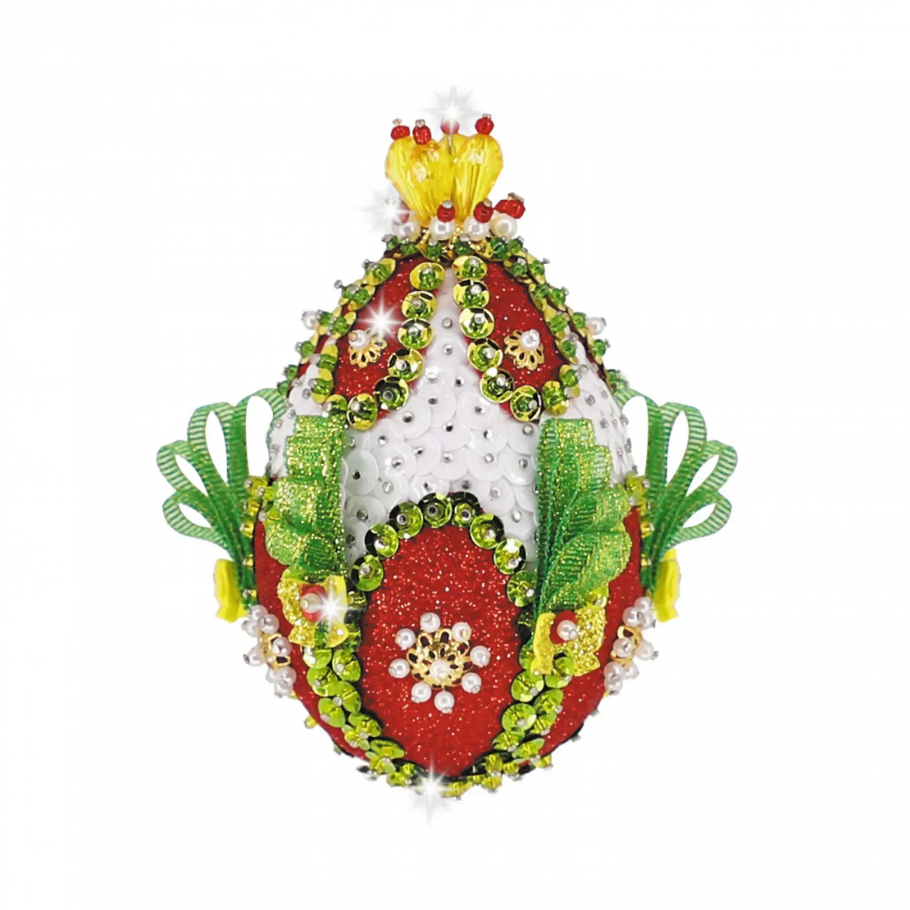 Волшебная мастерская Шар новогодний Элегия ШС-08