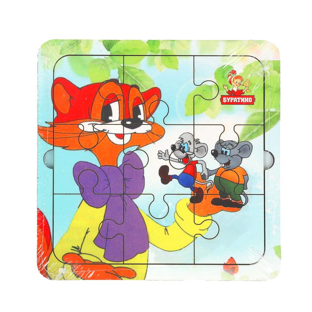Игрушка деревянная пазл Экран, 15х15 см. Буратино игрушки из дерева BRT20