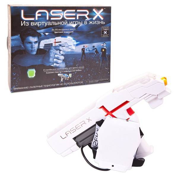 Набор игровой Laser X (1бластер, 1 мишень) NSI Products 88011