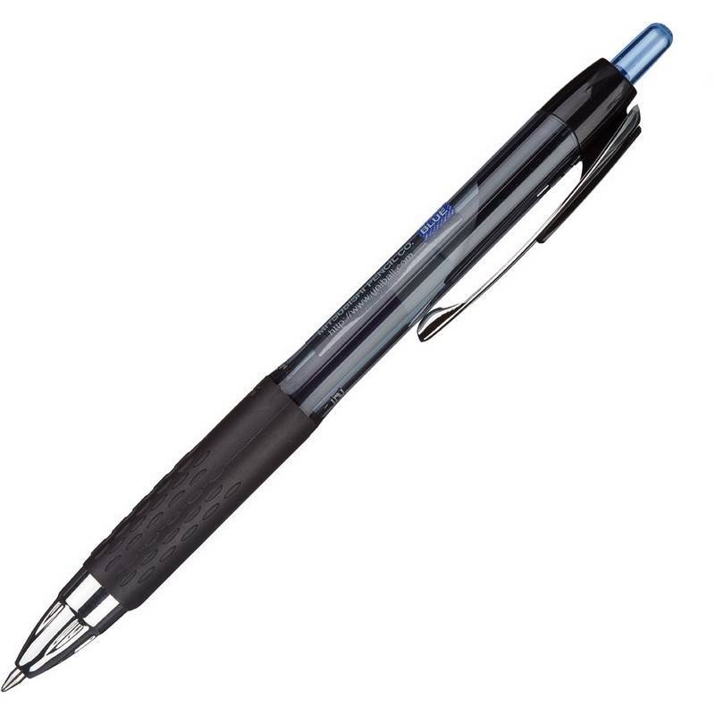 Ручка гелевая автоматическая Uni Signo UMN-207 синяя (толщина линии 0.4 мм) 710174