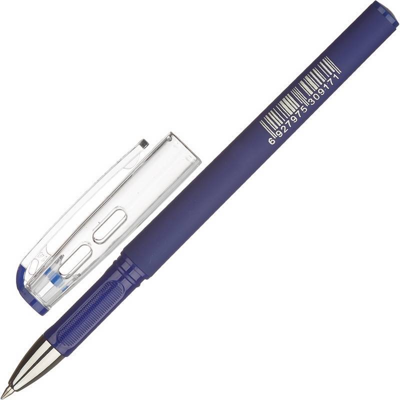 Ручка гелевая Attache Mystery синяя (толщина линии 0.5 мм) 258076