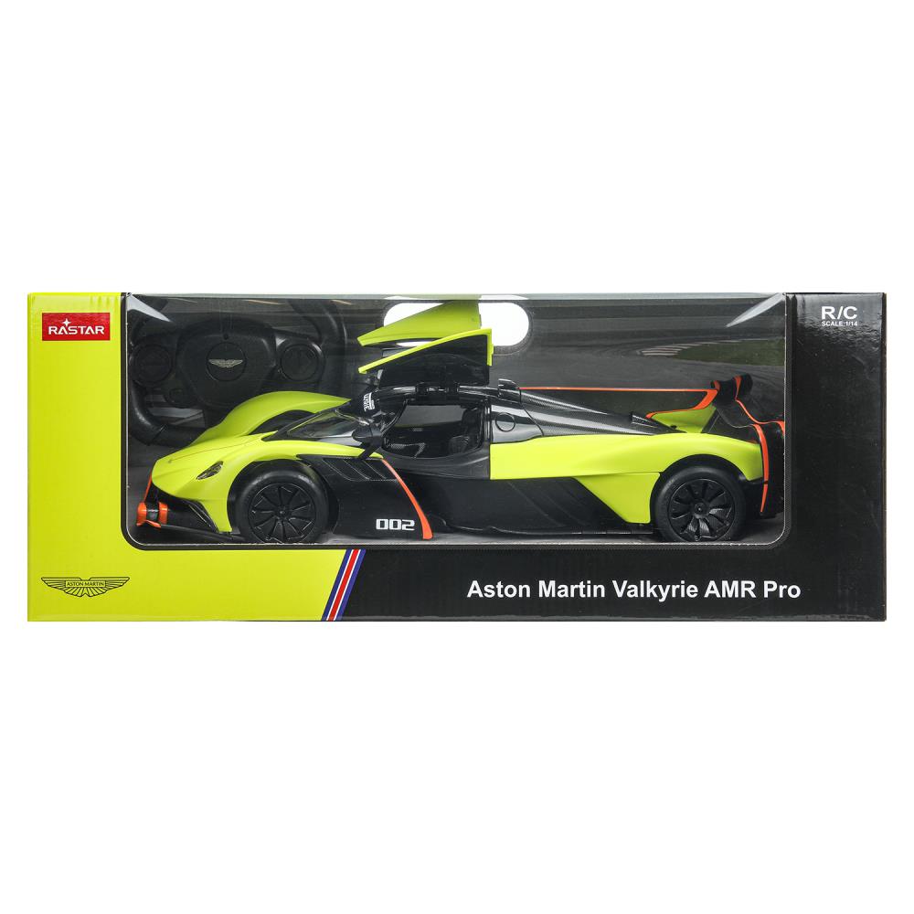 Машина р/у Астон Мартин Волкари amr pro, 1:14, свет, 2 ск-ти, двери открываются Rastar 92100-RASTAR