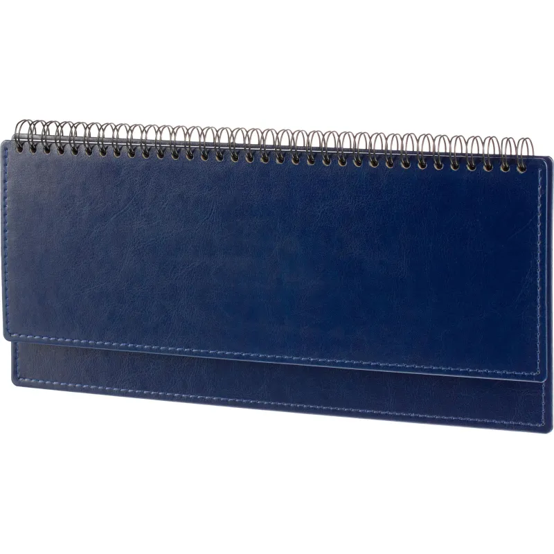 Планинг датированный 2026, синий, 303х150 мм, 120стр, Agenda Attache 2250188