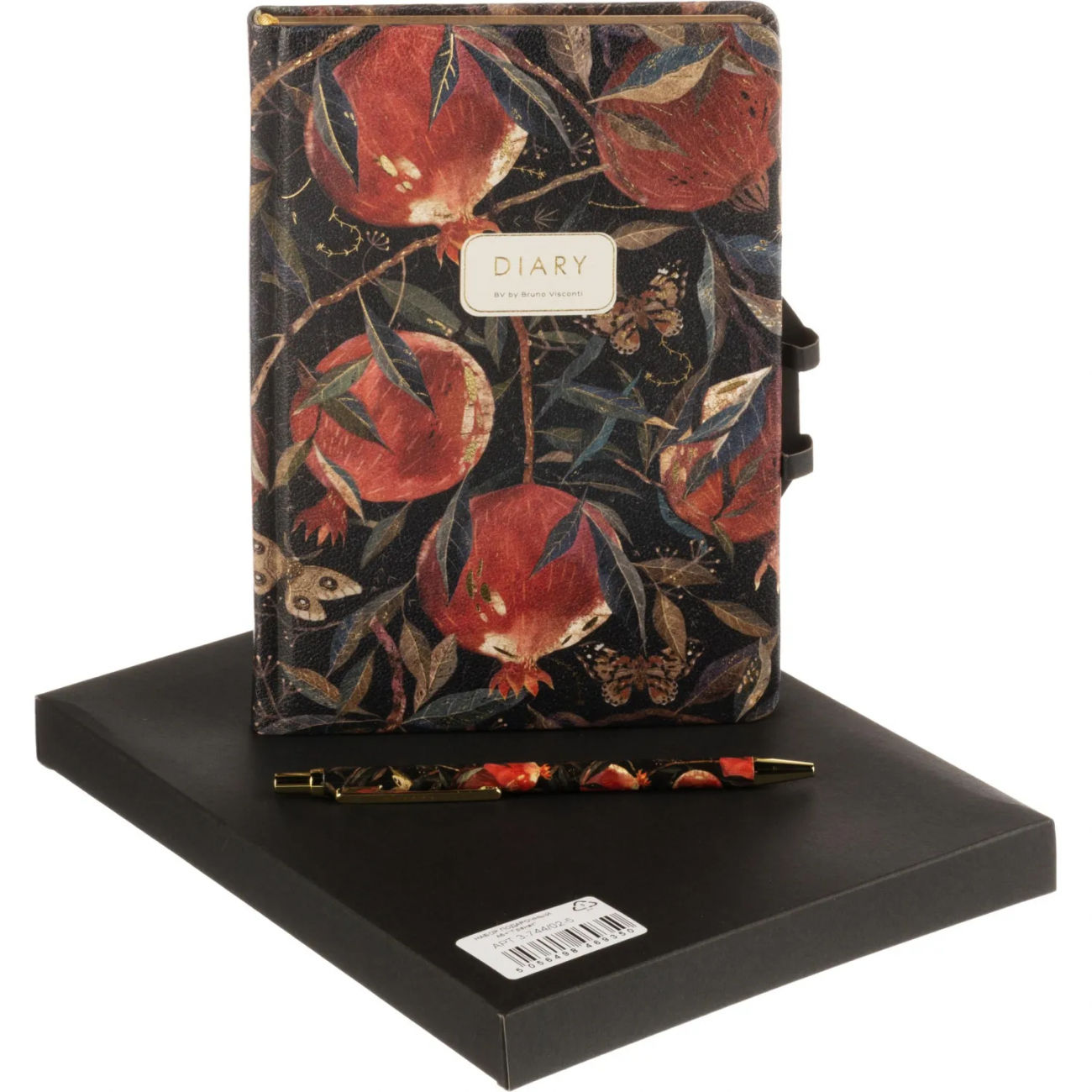 Набор подарочный ежедневник недат. А5+ с ручкой, Гранат, 3-744/02-5 Bruno Visconti 2395957
