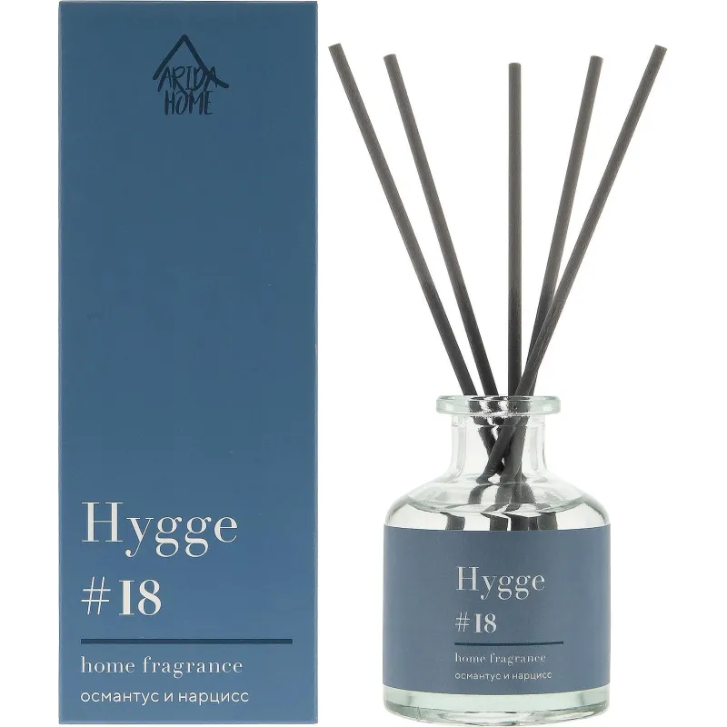 Аромадиффузор Аромат для дома Hygge #18 Османтус и нарцисс 50мл АР 100-561 Arida Home 2125360