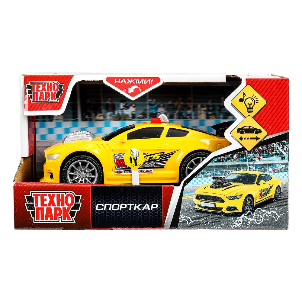 Машина свет-звук, Спорткар, 15 см. Технопарк 2210A0254-2