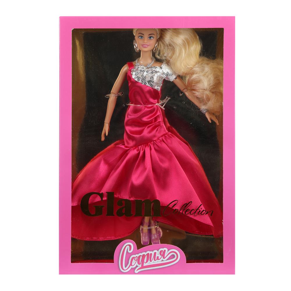 Игровой набор с куклой, аксессуарами "София", 29 см. шарнирная Карапуз 66001-PC5-BB-WOD