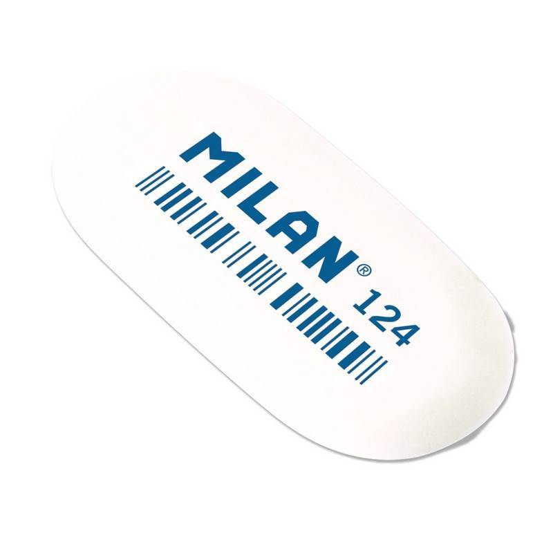 Ластик Milan 124 каучуковый 49х23х9 мм CMM124 973193