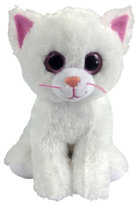Котенок белый, 15 см, мягкая игрушка Chuzhou Greenery Toys M0009