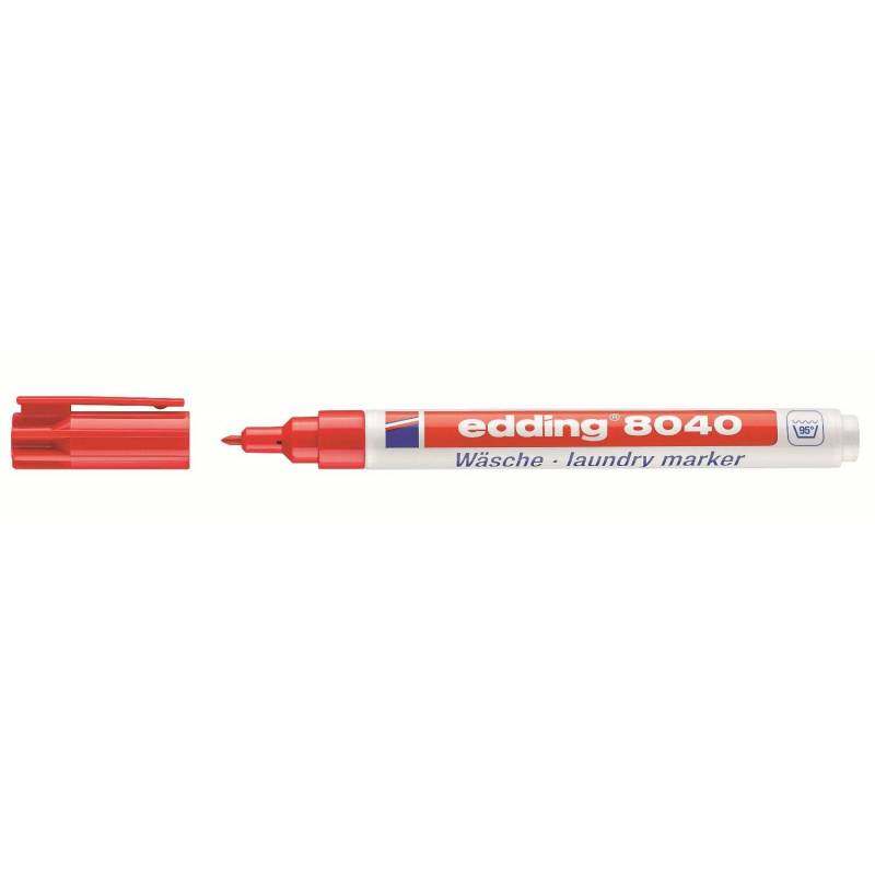 Маркер промышленный Edding E-8040/2 для белья красный (1 мм) 1153894