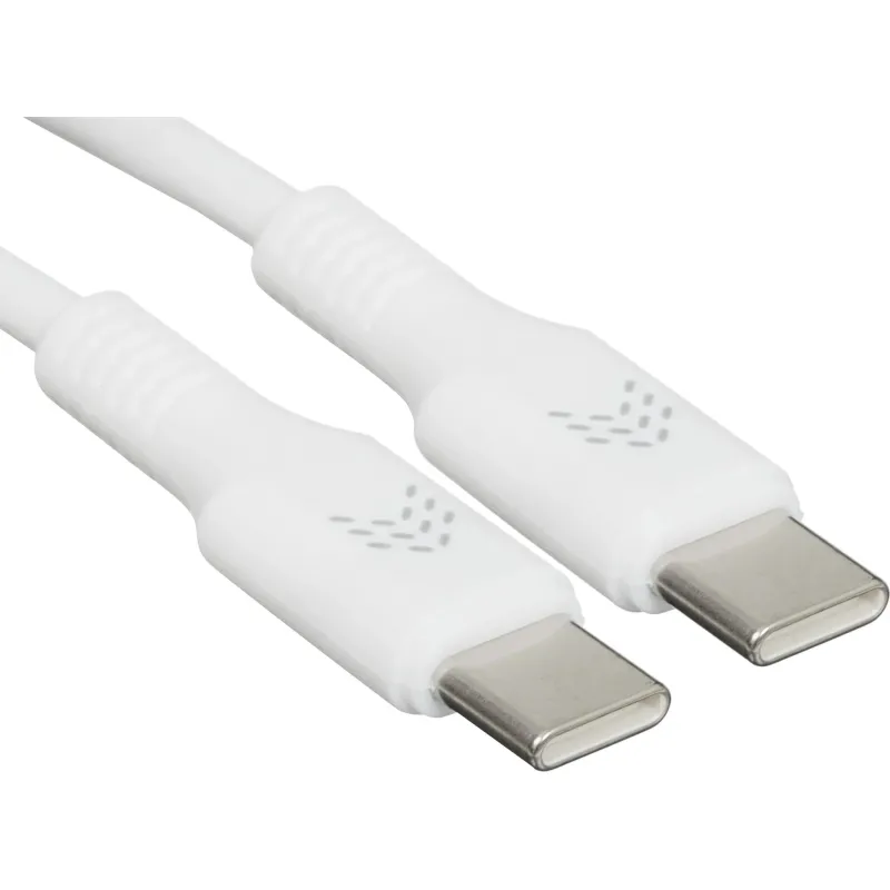 Кабель зарядный Rocket Flex TPE USB-C/USB-C 1 м,белый (RDC511WH01FL-CC) 2345258