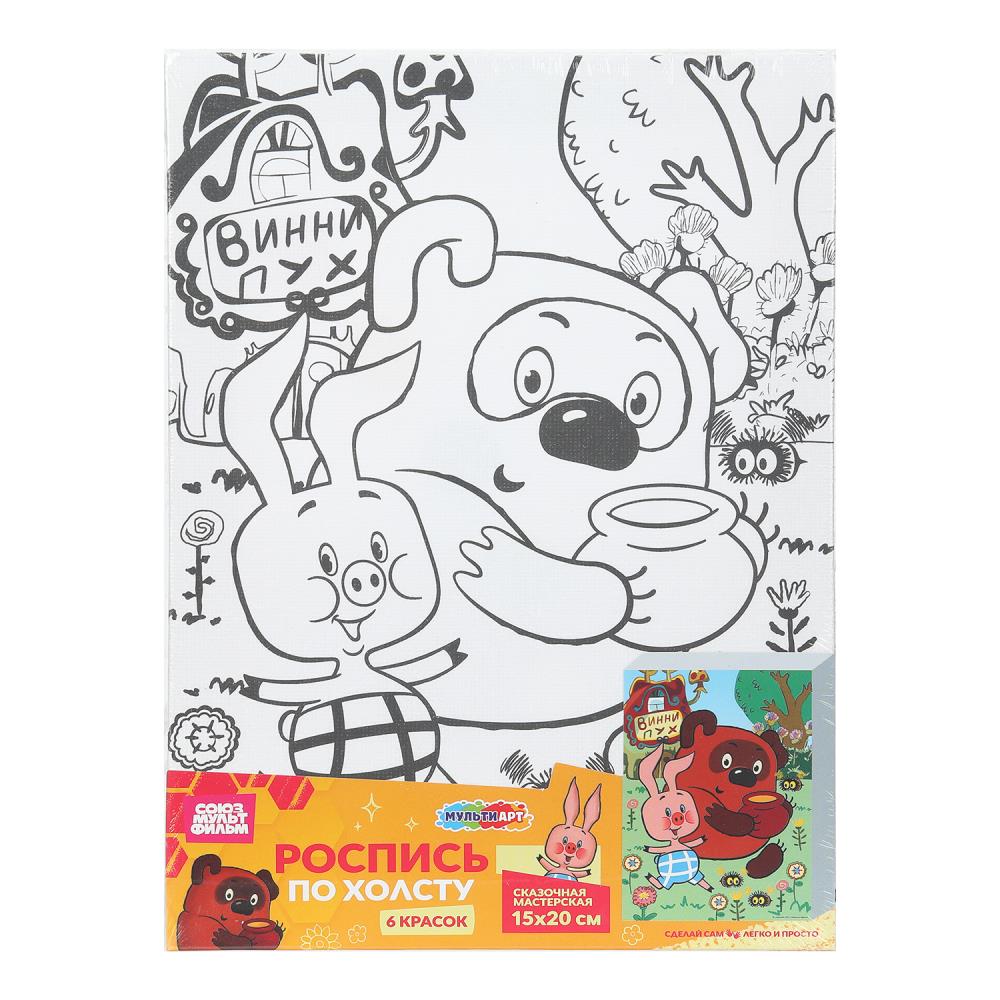 Холст для росписи, 15х20 см. "Союзмультфильм" MultiArt CANV15X20-128059