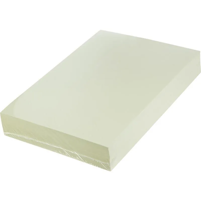 Бумага цветная (А4, 75+-5г/м2, соломенно-желтый) 500л Attache 1783844