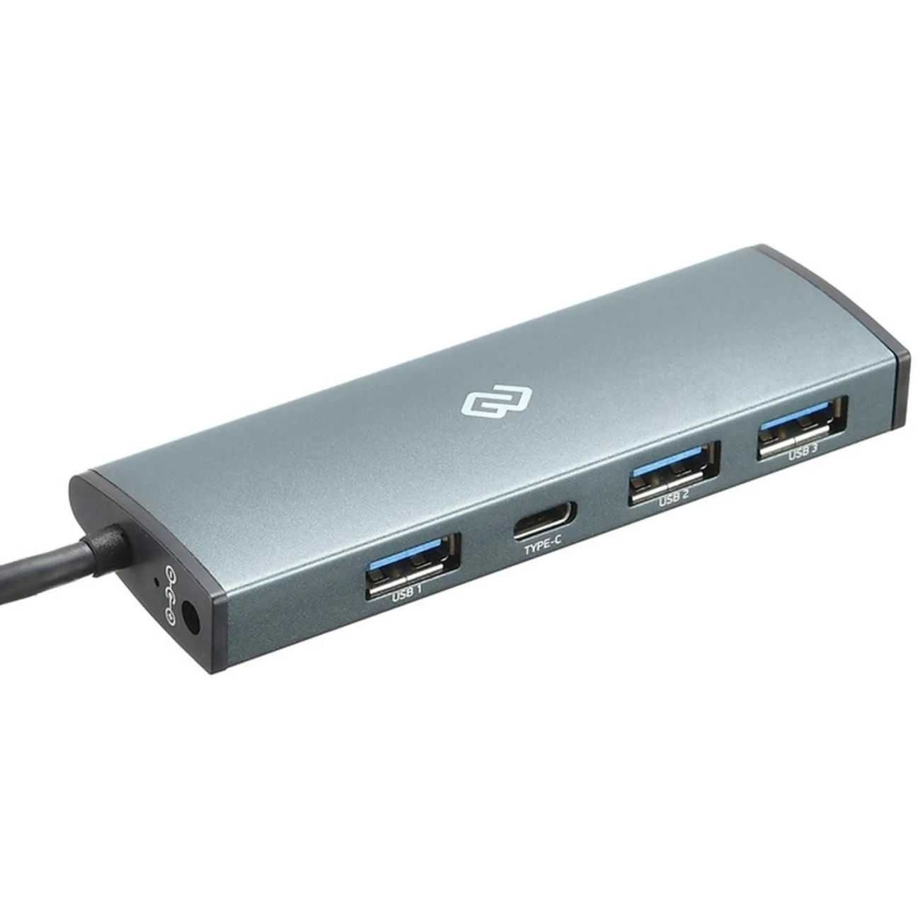 Разветвитель USB Digma (HUB-3U3.0С-UC-G) 4порт. серый 1975992