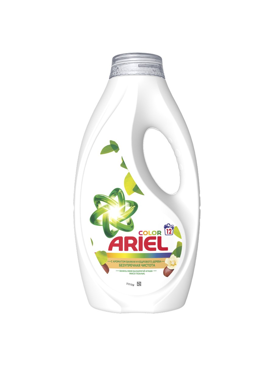 Ariel Color. Гель для стирки Ваниль и Кедр 780 мл 8700216760546