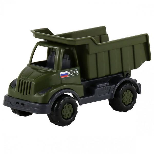 Автомобиль-самосвал военный "Кнопик" игрушка Полесье П-52032