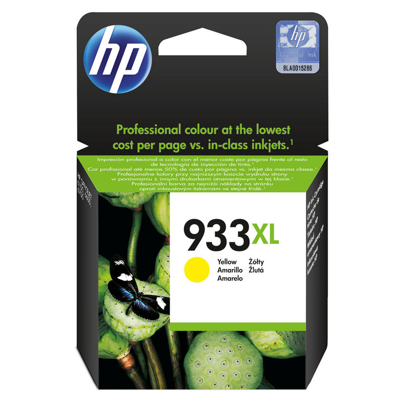 Картридж струйный HP 933XL CN056AE жел. пов.емк. для OJ 6600/6700 309092
