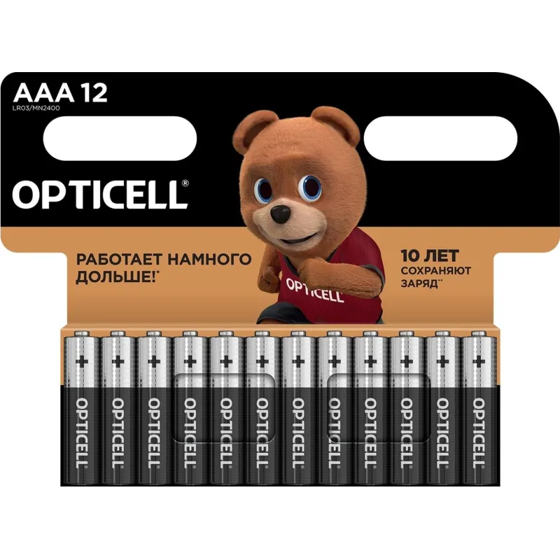 Батарейка OPTICELL Basic AAA 12шт/уп 2057711 5051011
