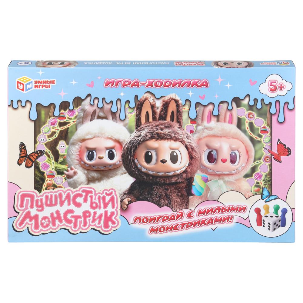 Настольная игра-ходилка Пушистый Монстрик Умные игры 4630395058858