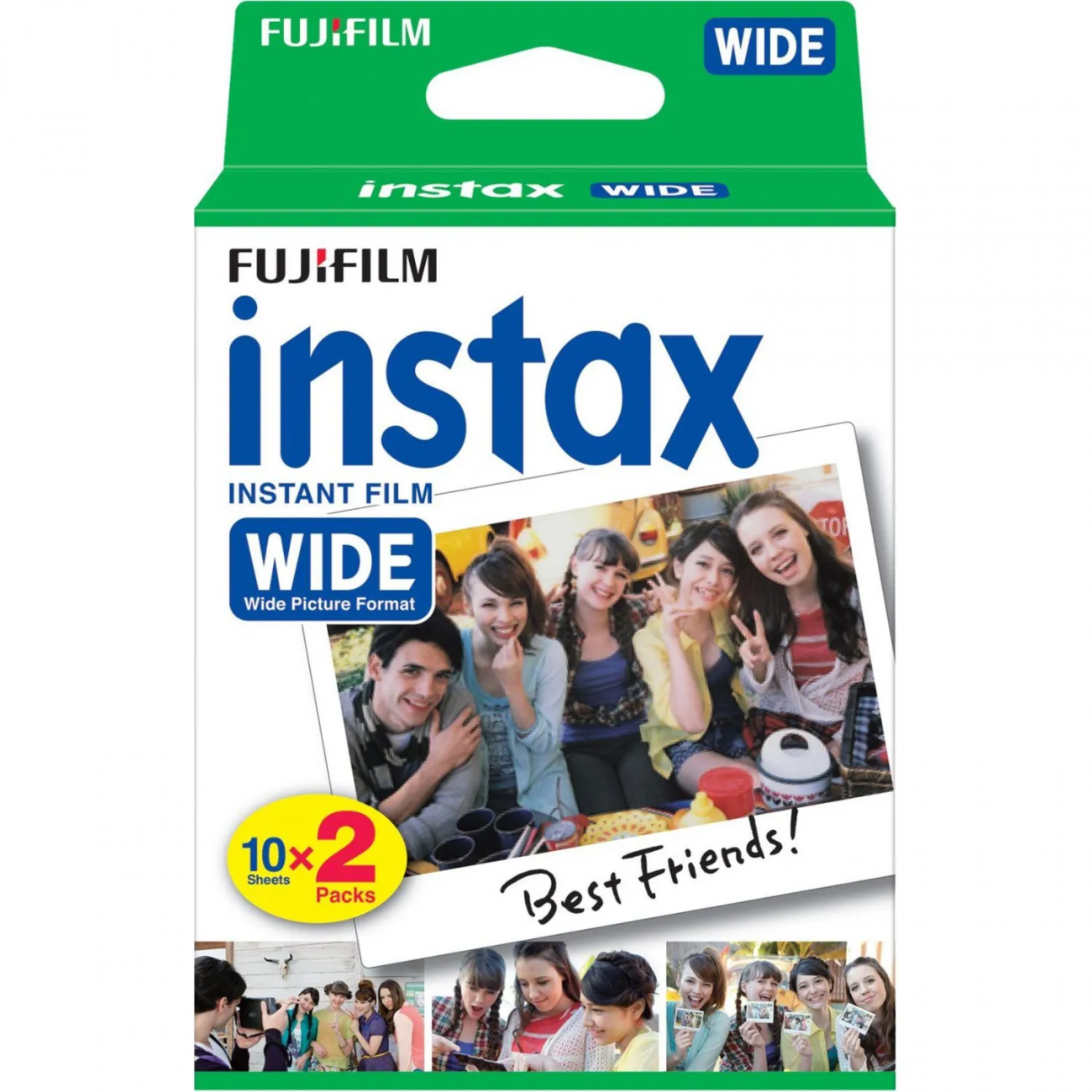 Картридж Fujifilm Colorfilm Instax Wide Glossy, 20 лист. д/Instax 300/210 1888970 16385995
