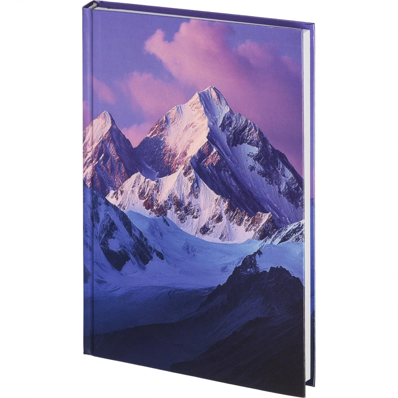 Ежедневник недатированный 7БЦ, пленка глянц. А5,128л, Выбор есть, Горы 2362817