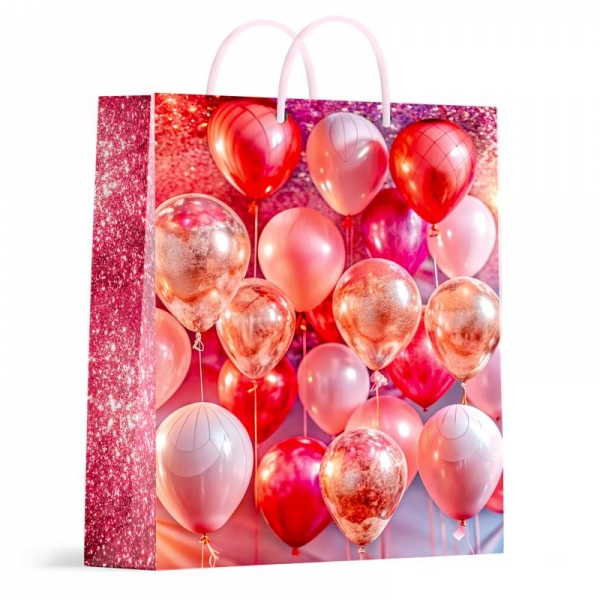 Пакет подарочный матовый, размер Мl, матовый"С Днем Рождения!" №7 Чудо праздник PML-123156-HBZ7