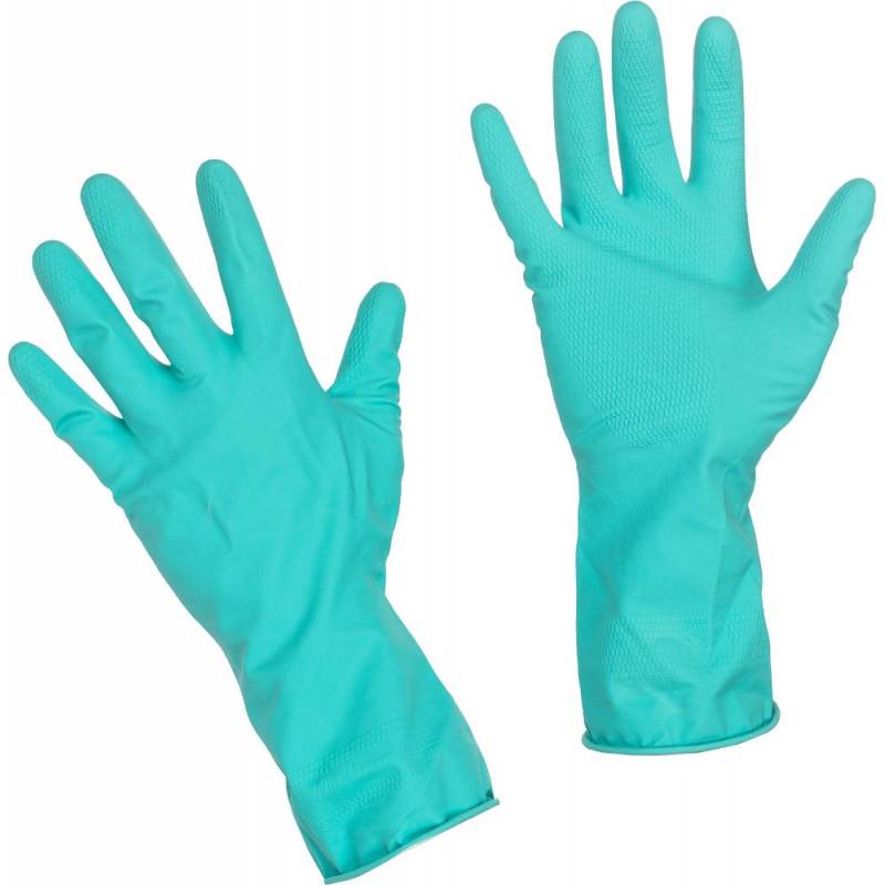 Перчатки резиновые Paclan Practi Extra Dry 407330 цвет тиффани/синий р.S 1354274