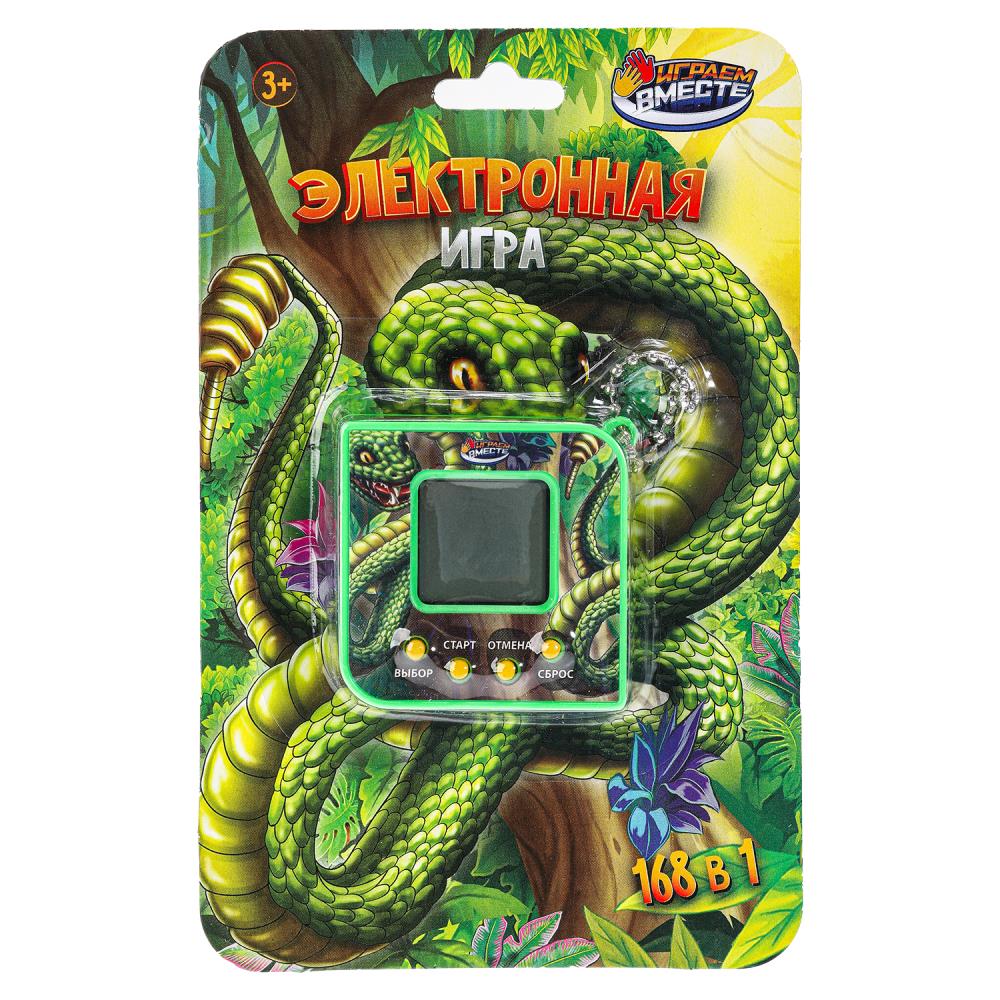Электронная логическая игра питомец, змея Играем Вместе ZY770551-R27