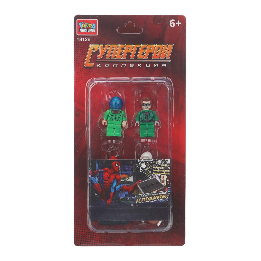 Конструктор 4 фигурки "Супергерои" Город Мастеров 18126-CY