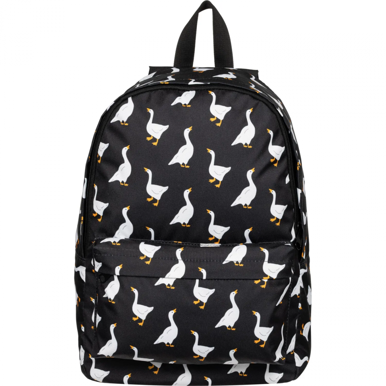 Рюкзак школьный Комус Класс Light Гуси, черный, 1 отд 2163512