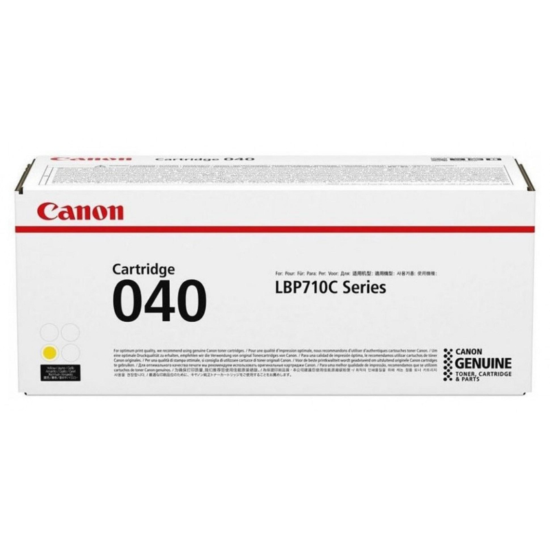 Картридж лазерный Canon Cartridge 040 (0454C001) жел. для LBP710Cx/LBP712Cx 636458
