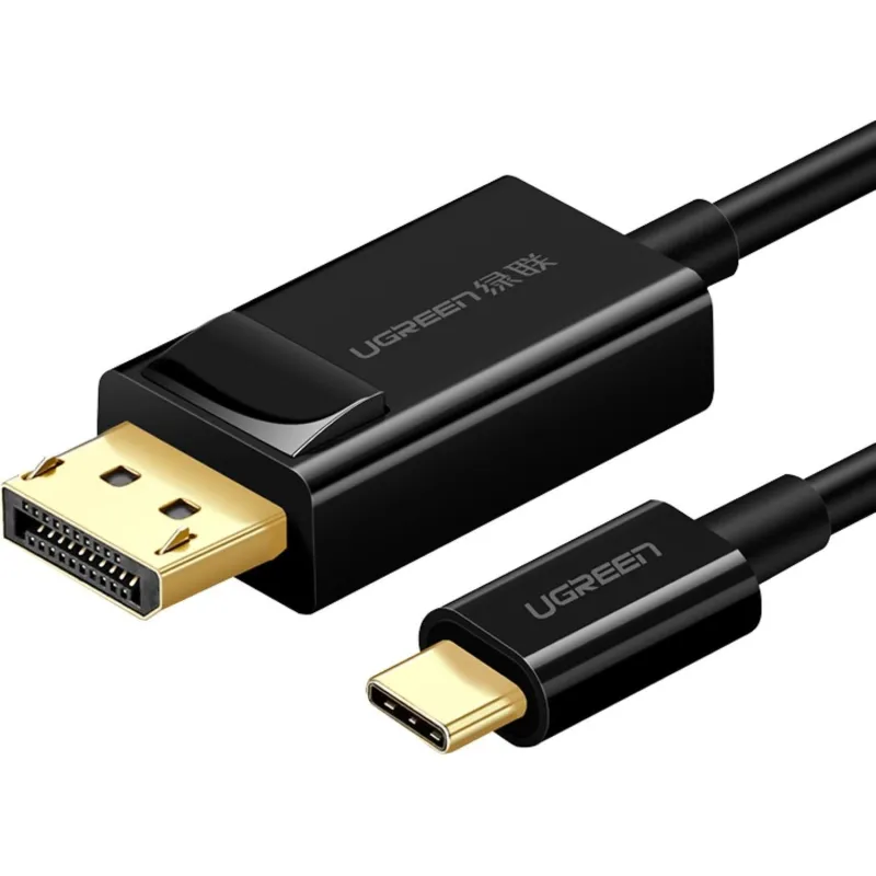 Кабель UGREEN MM139 (50994) USB Type C to DP Cable.1,5м черный 2162373 50994_