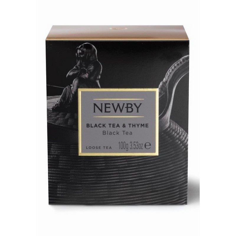 Чай черный Newby чабрец, 100г 891514