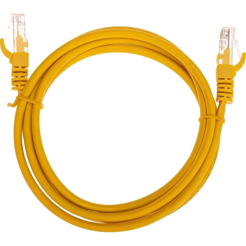 Патч-корд REXANT (02-0105-105) U/UTP, CAT 5e, 26AWG, LSZH, желтый, 1,5м 2111767