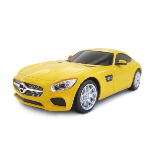 1:24 Машина р/у Mercedes AMG GT3, цвет жёлтый 27MHZ RASTAR 72100Y