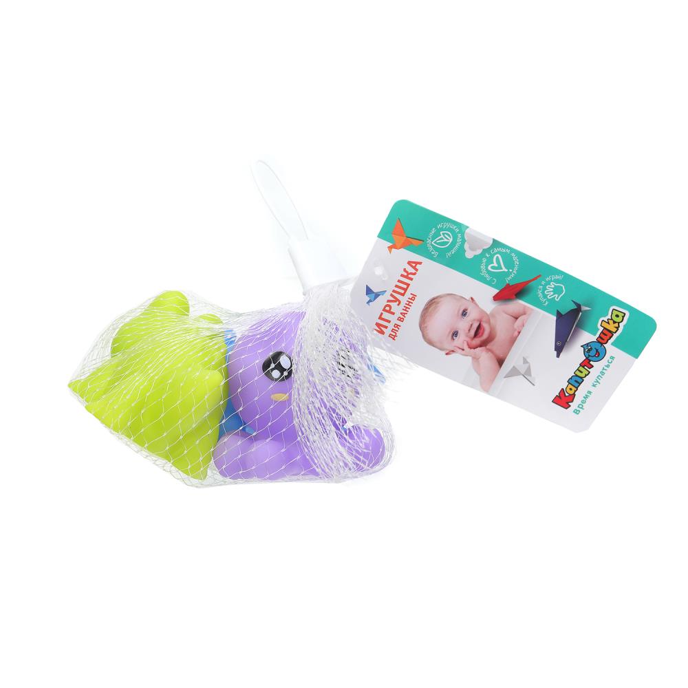 Игрушка для ванны "Морские животные", 3 шт. сетка Играем Вместе 2312R0146-R1