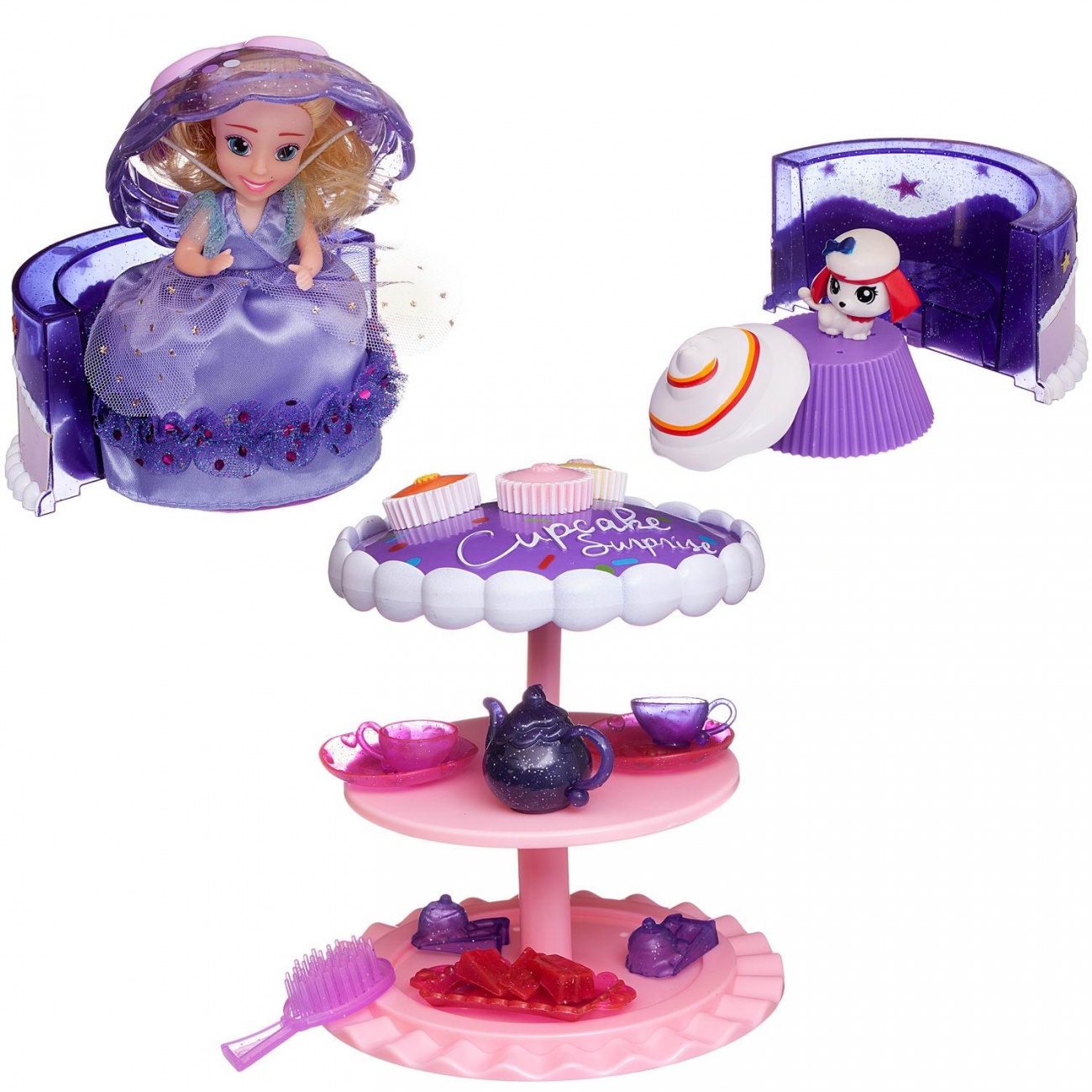 Игровой набор EMCO Cupcake Surprise Чайная вечеринка (фиолетовый) 1136/фиолетовый
