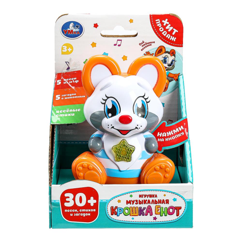 Фигурка "Енот", 30+ песен и звуков УМка HT1401-R
