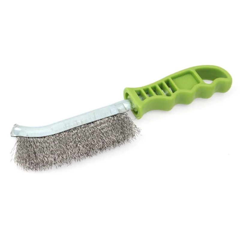 Щетка металлическая Дело Техники пластик рукоятка, щетина сталь (270251) 1530857