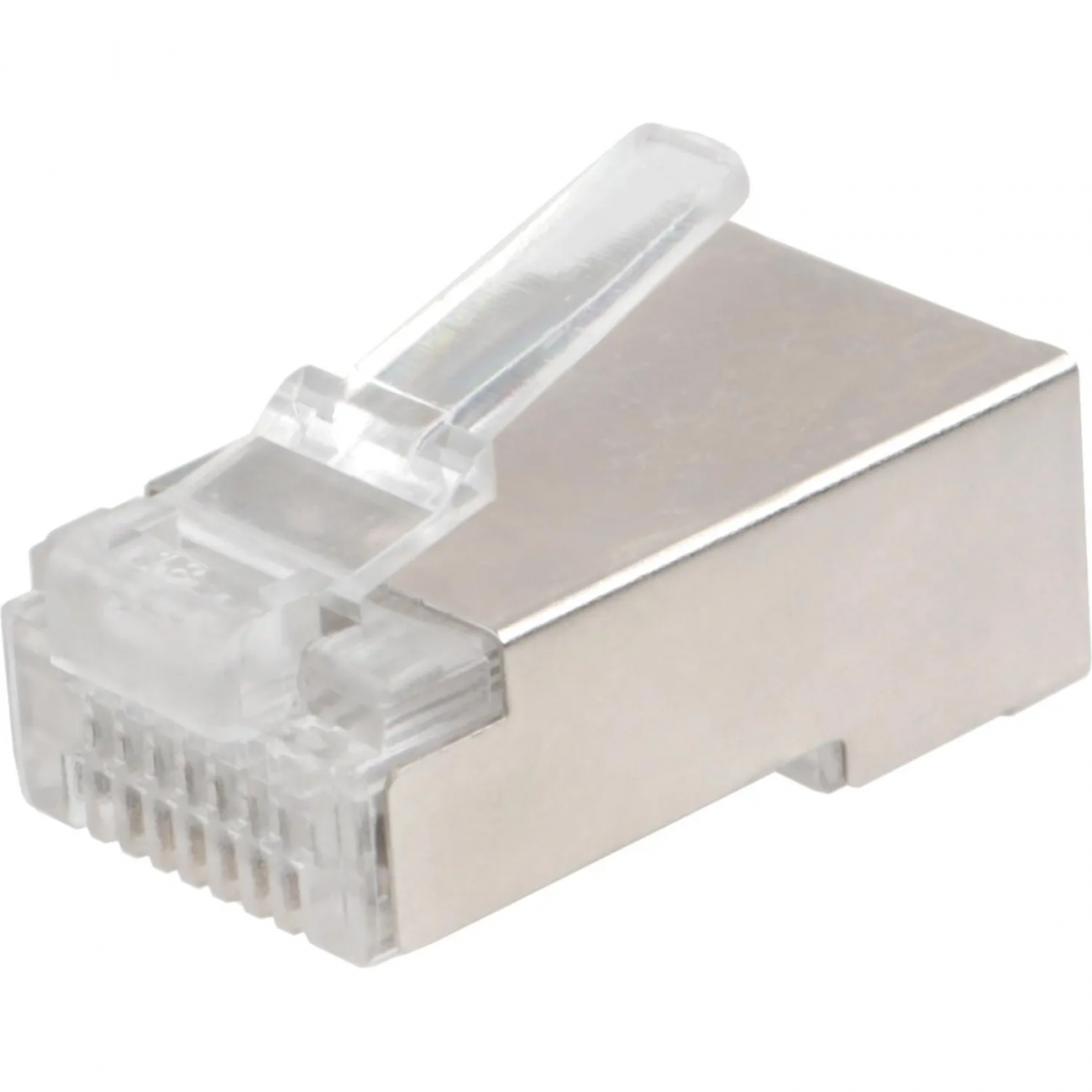 Вилка Cablexpert RJ-45 (8P8C) PLUG5SP кат5e экр, 30 микрон (100 шт.) пак 2288660