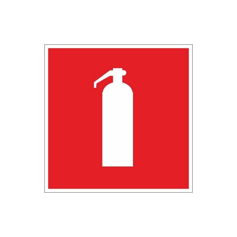 Знак безопасности F04 Огнетушитель (пластик,ф/л,200х200) Технотерра 241106